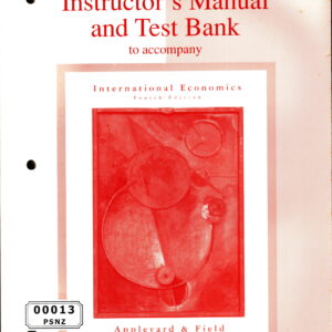 Instructor’s Manual And Test Bank To Accompany