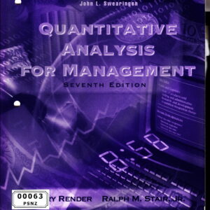Quantitative Analysis for Management (Test Bank)
