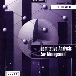 Quantitative Analysis for Management test item file