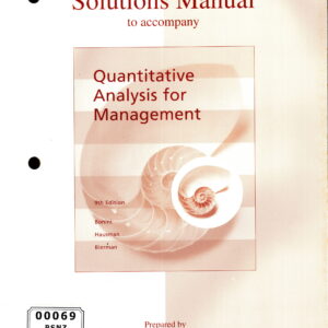 Quantitative Analysis for Management