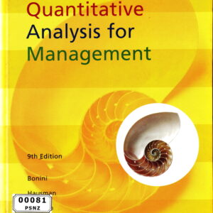 Quantitative Analysis for Management (9th Edition)
