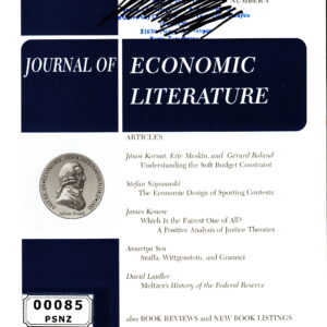 Journal of Economic Literature