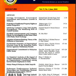 International Journal of Management Studies (Universiti  Utara Malaysia)