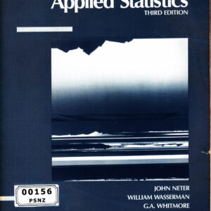 Applied Statistics (Third Edition)