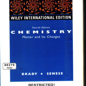 Chemistry: The Study of Matter and Its Changes