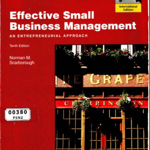 Effective Small Business Management: International Edition