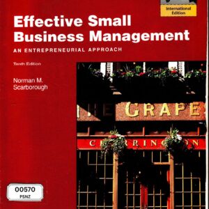 Effective Small Business Management An Entrepreneurial Approach Tenth Edition