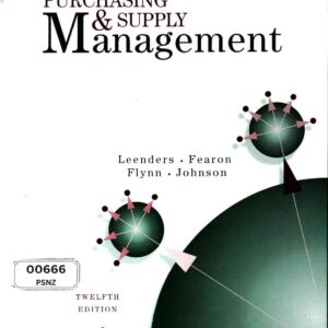 Purchasing & Supply Management Twelfth Edition